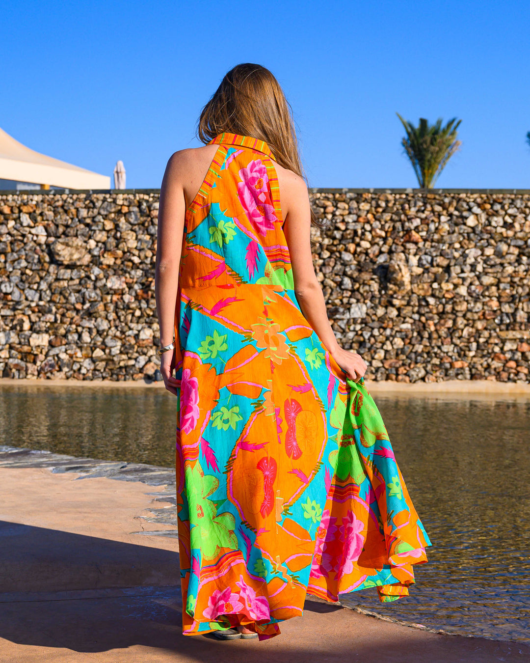 Robe longue sans manches Alysha - Robes