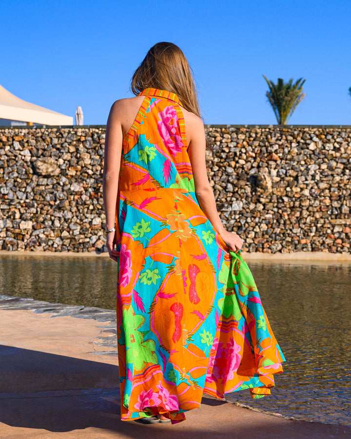 Robe longue sans manches Alysha - Robes