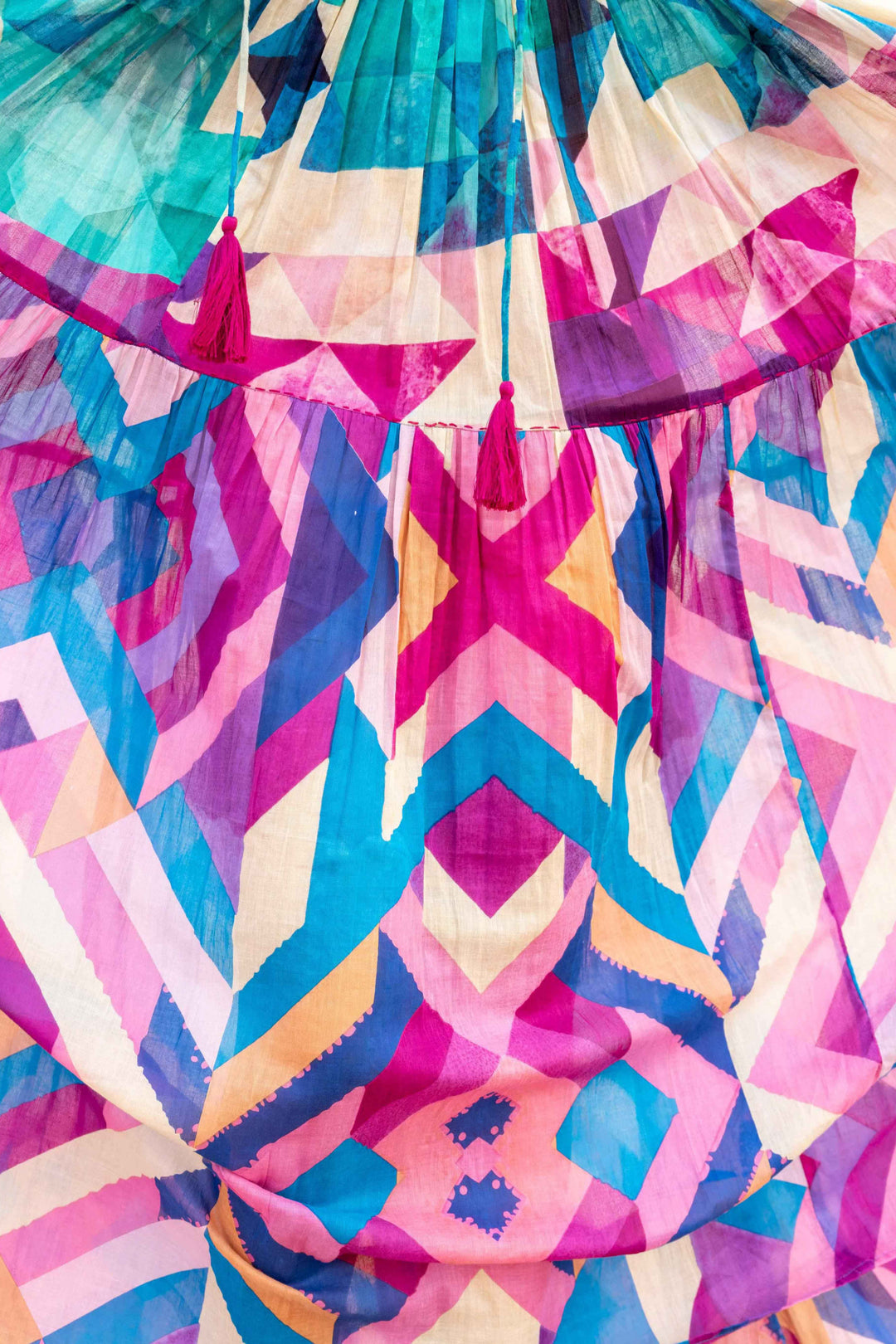 Robe Longue Sans Manches Col V Panama - Taille unique 36-40