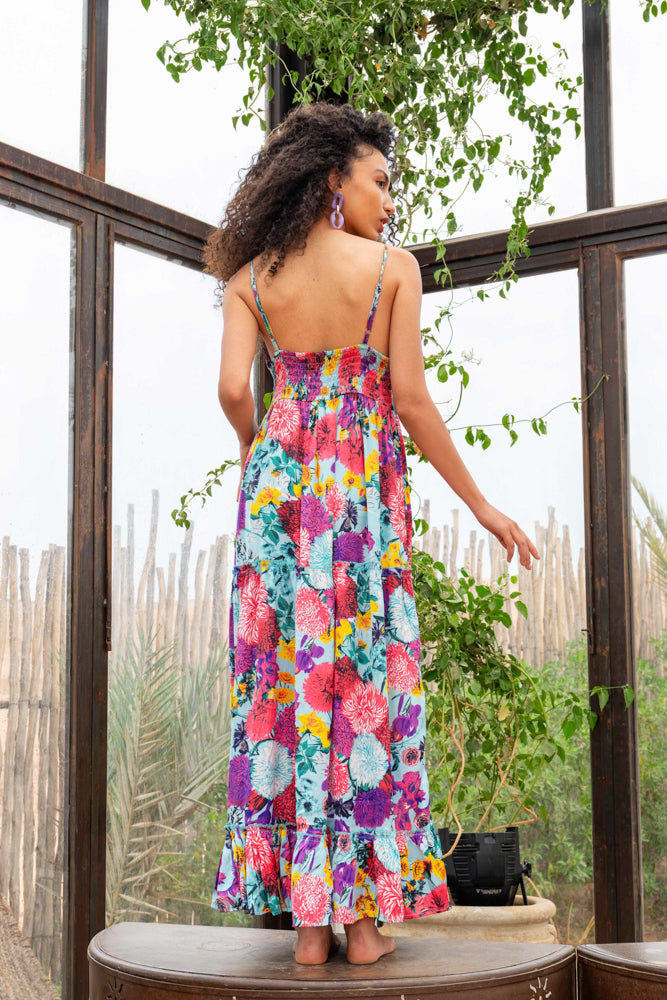 Robe longue satinée Mushy - Robes