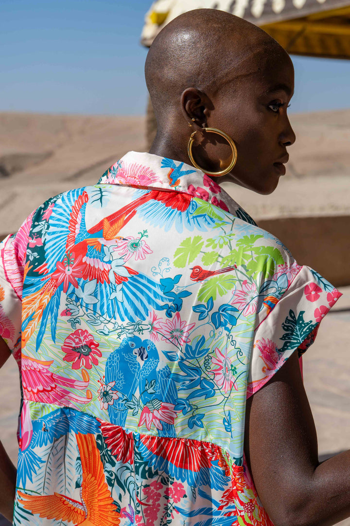 Set Chemise & Short à Motifs Floraux Sanille - ensembles