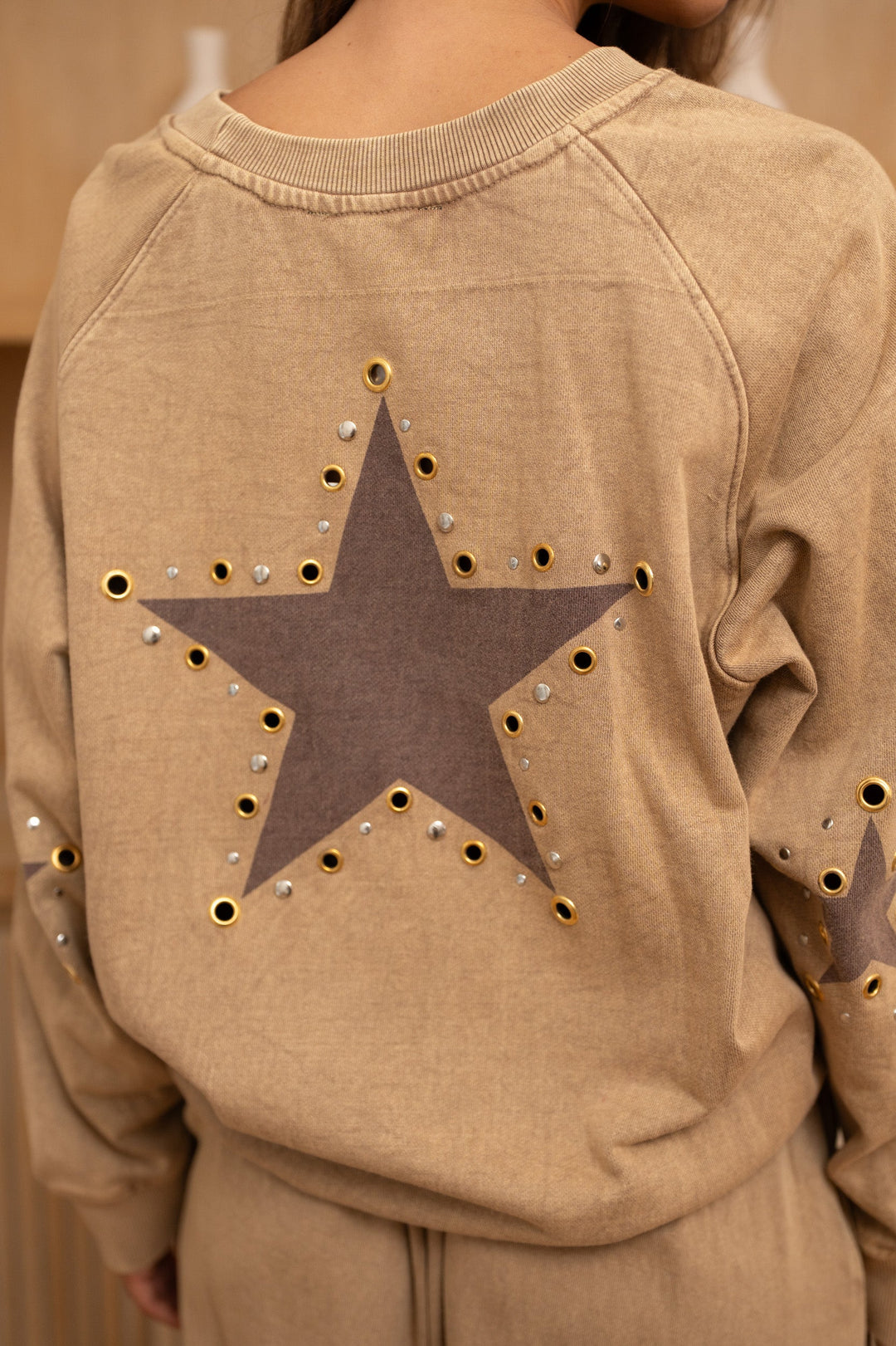 Sweat Coton Spark Taille unique / Camel Sweatshirt