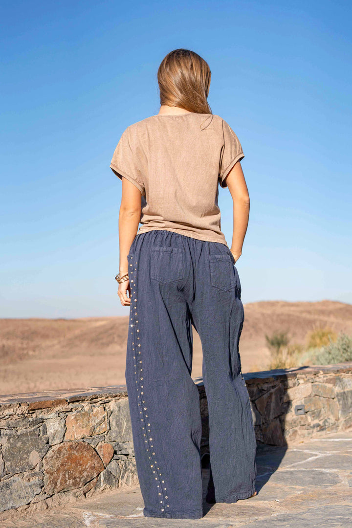 T-shirt fluide Rock & Roller - Taille unique: 36 au 42