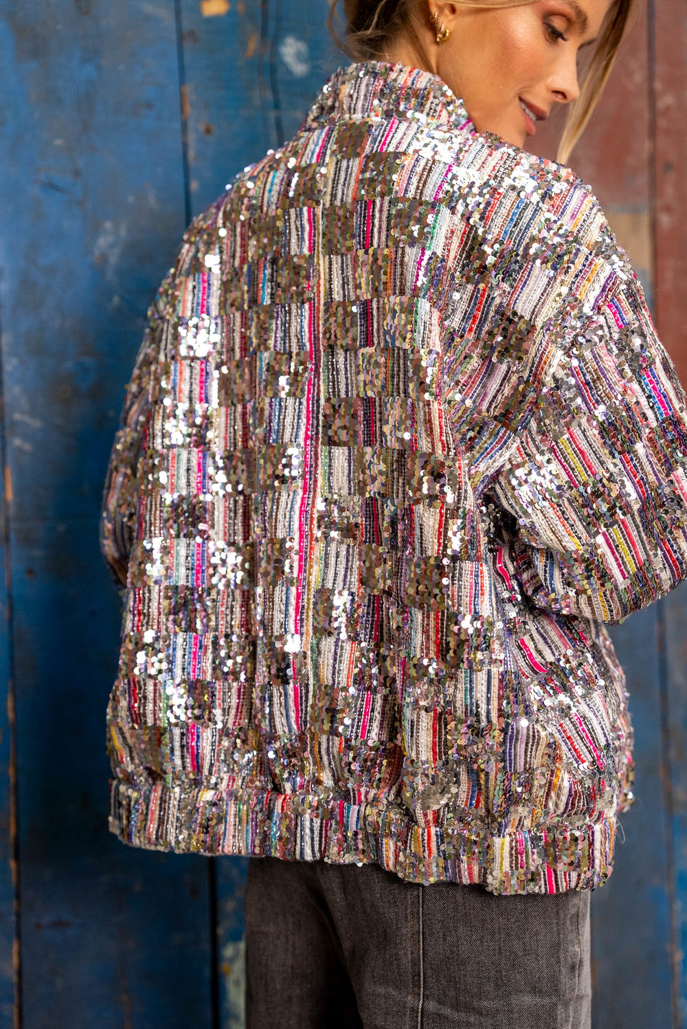 Veste à sequins Candice - Manteaux et vestes