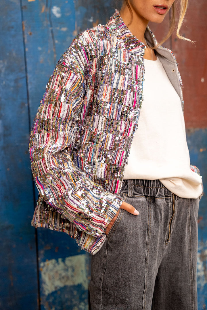 Veste à sequins Candice - Manteaux et vestes