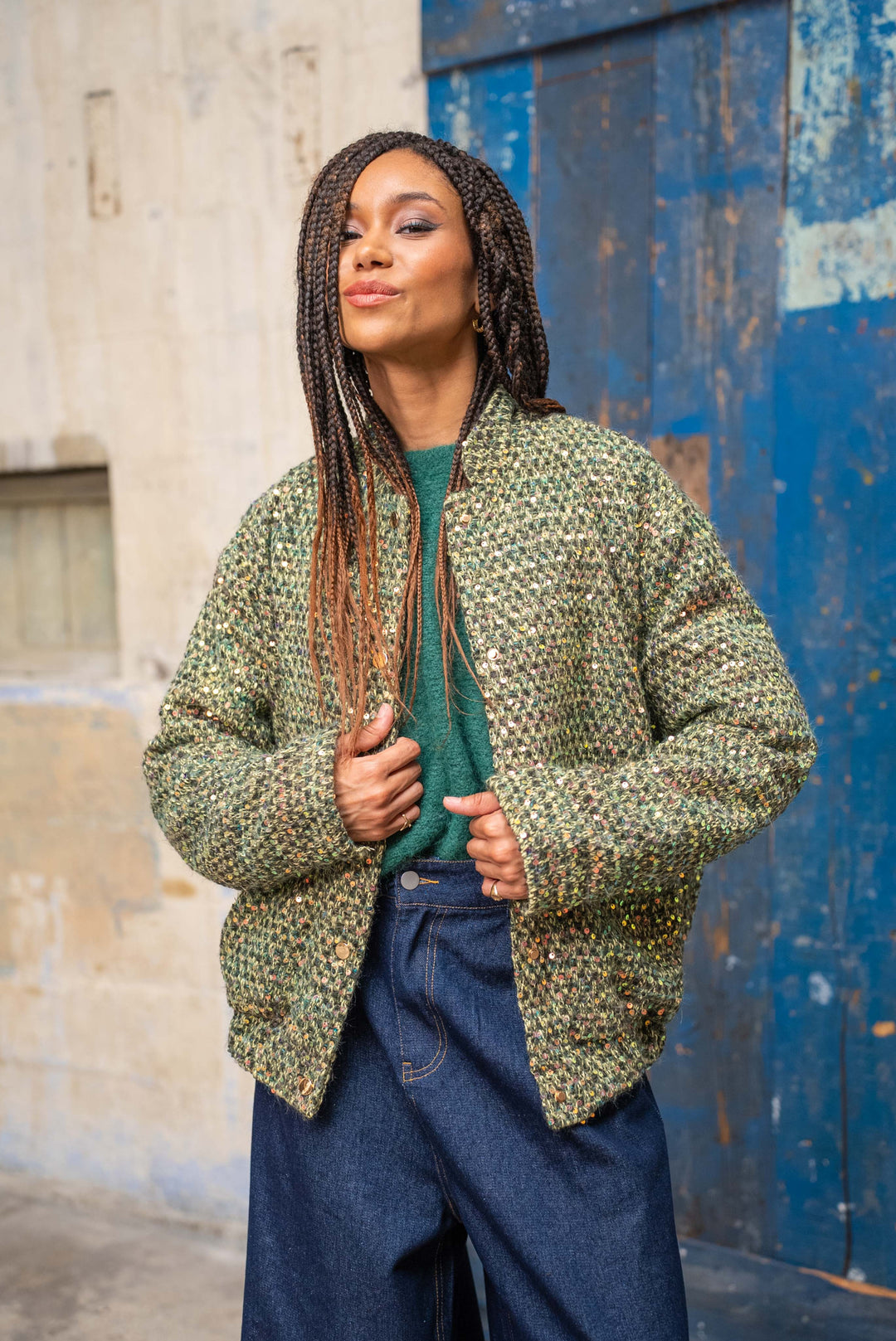 Veste à sequins Luxe - Manteaux et vestes