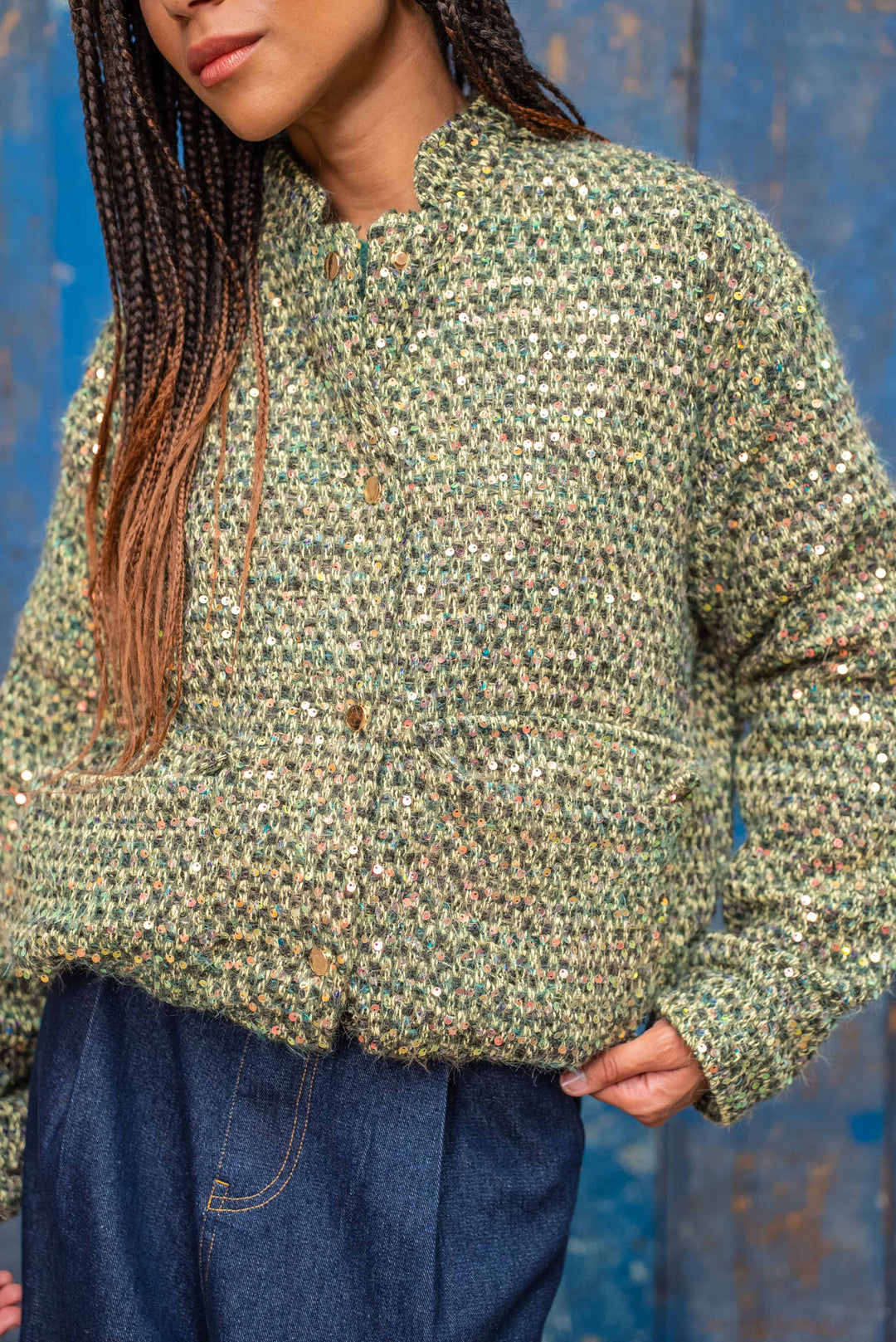 Veste à sequins Luxe - Manteaux et vestes