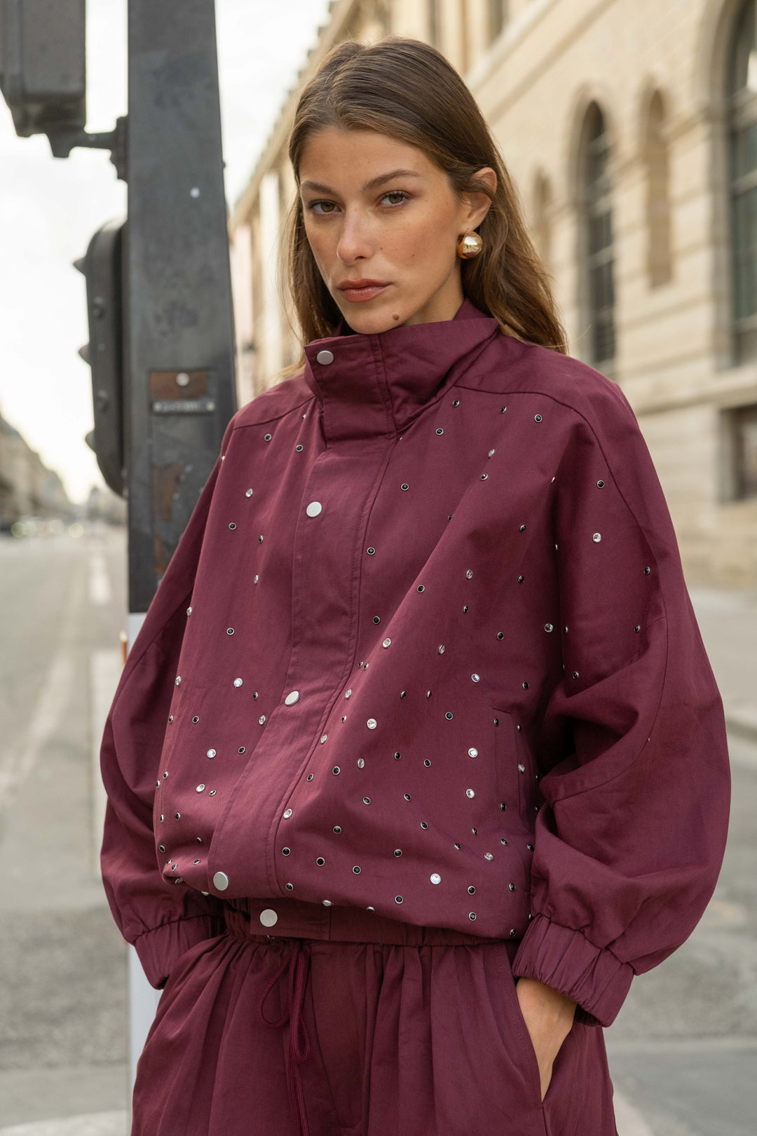 Veste courte à strass Blake - Manteaux et vestes
