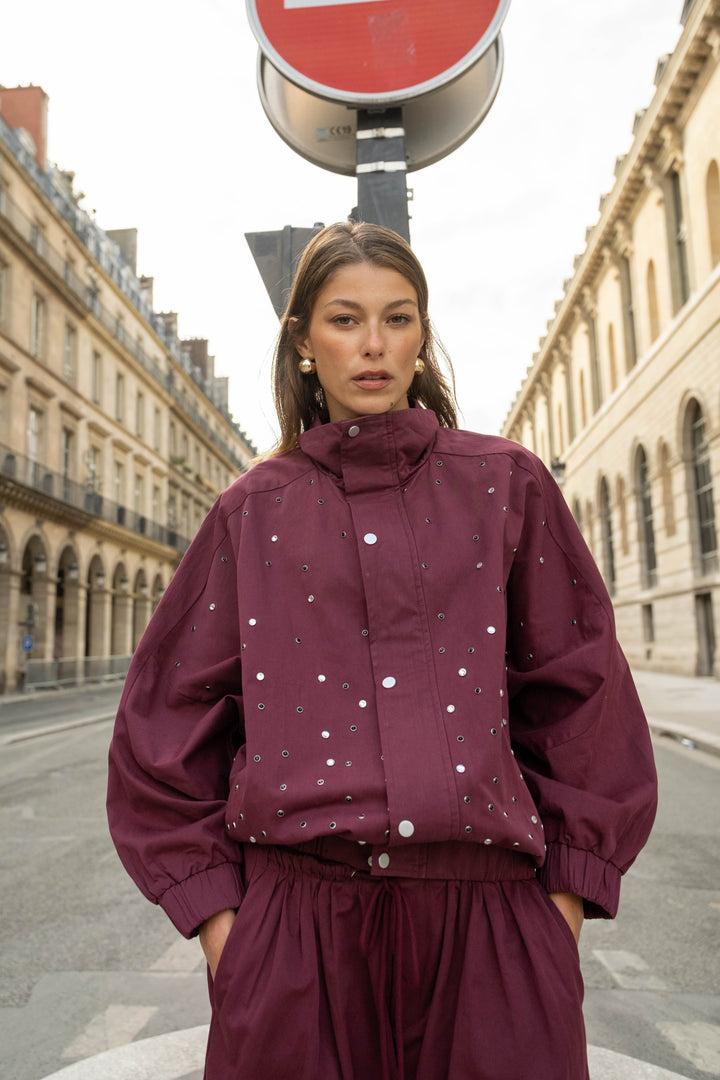Veste courte à strass Blake - Manteaux et vestes