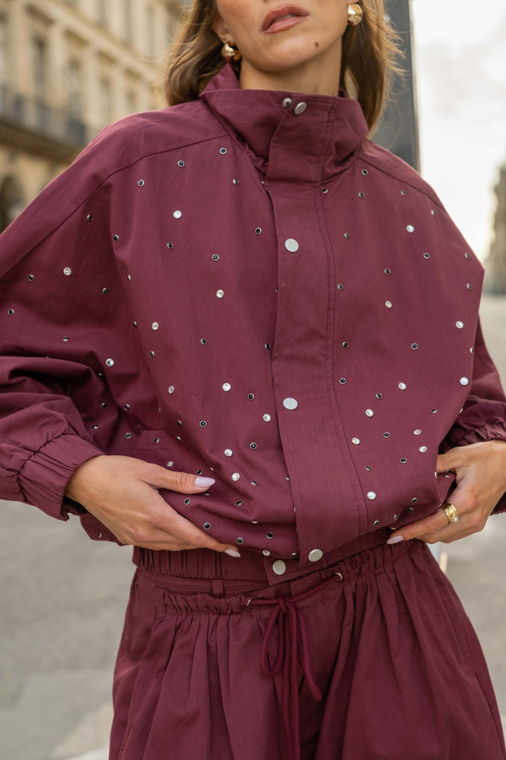 Veste courte à strass Blake - Manteaux et vestes