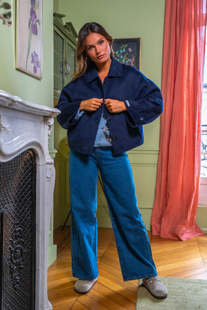 Veste courte boutonnée Ace Manteaux et vestes