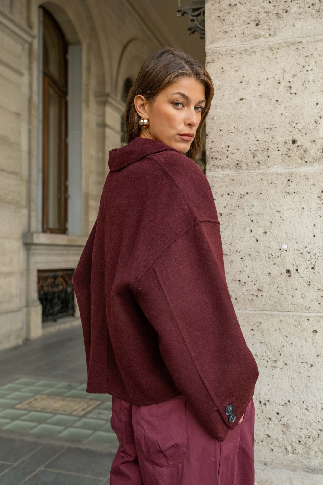 Veste courte boutonnée Ace - Manteaux et vestes