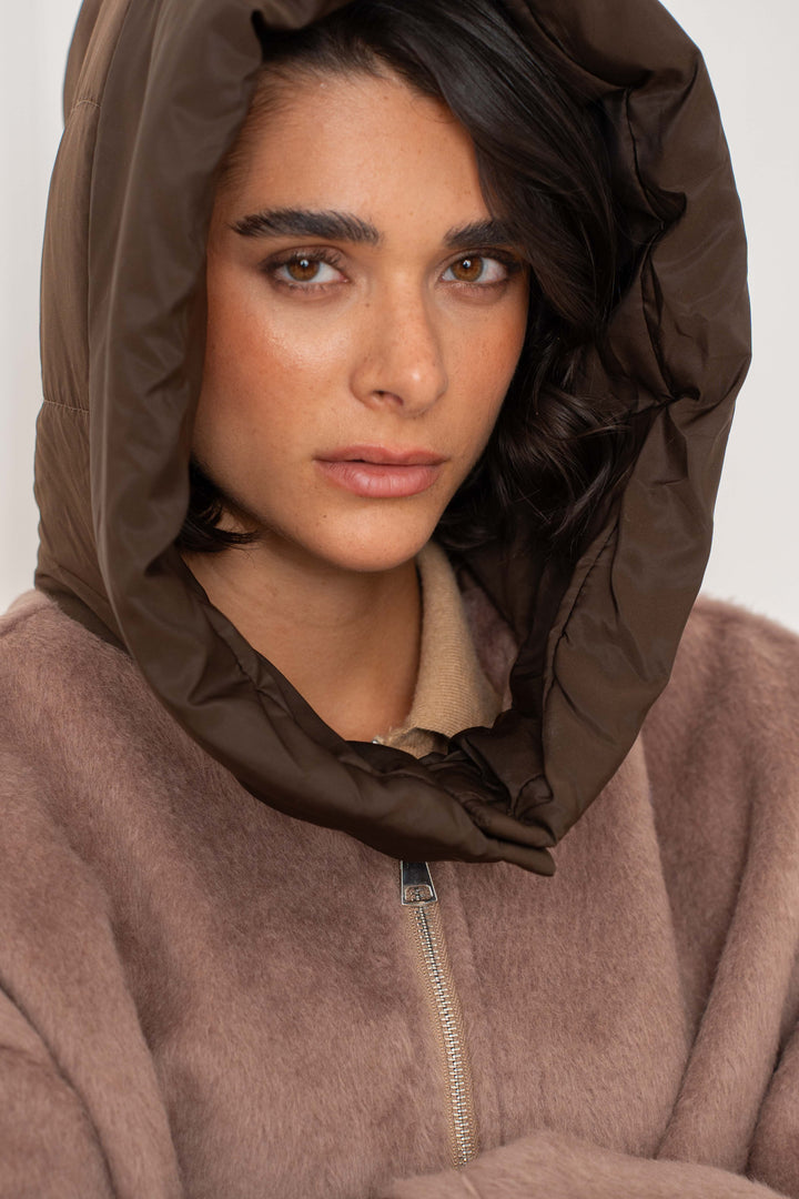 Veste effet fourrure Remy 2688-005 - Manteaux et vestes