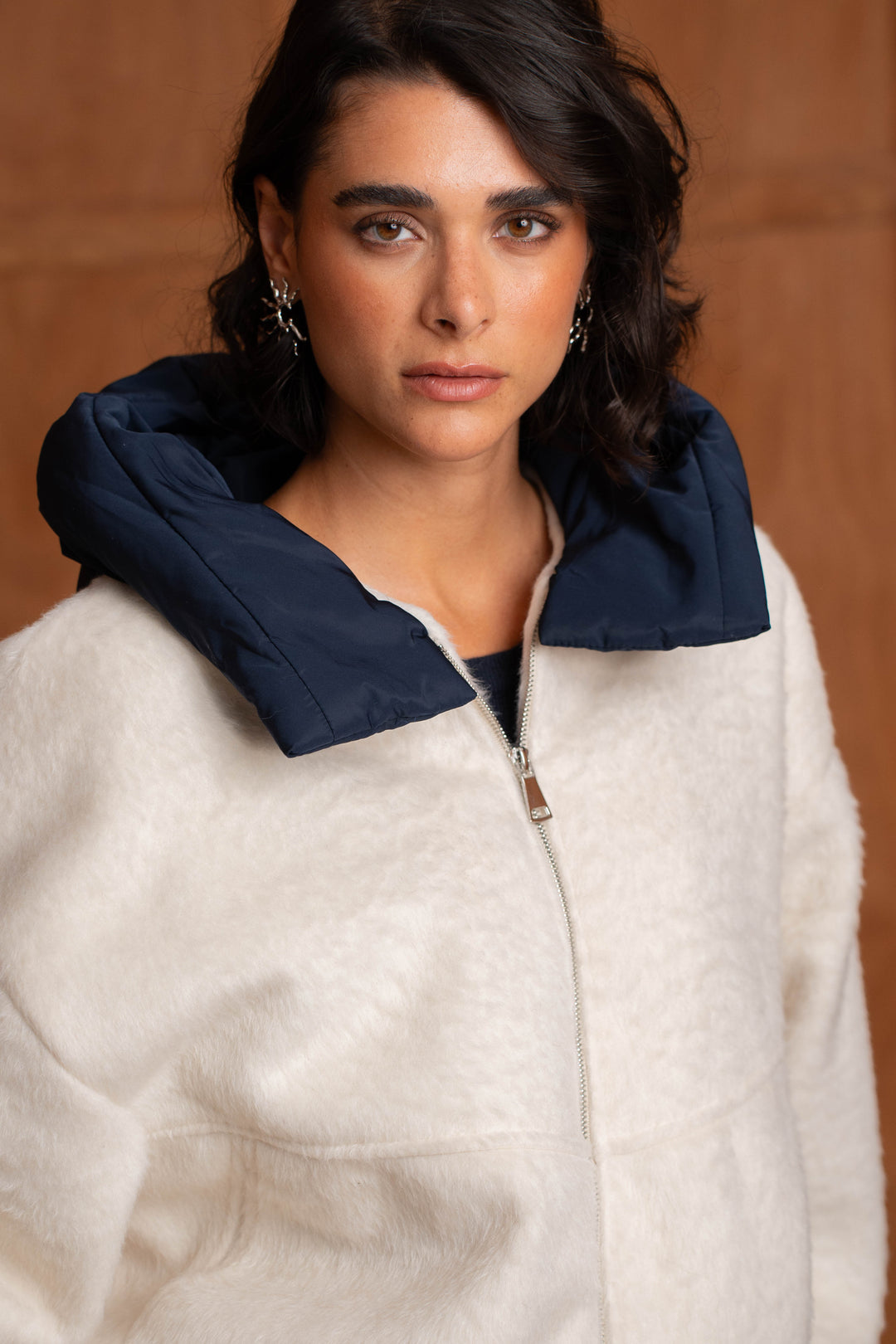 Veste effet fourrure Remy 2688-005 - Manteaux et vestes