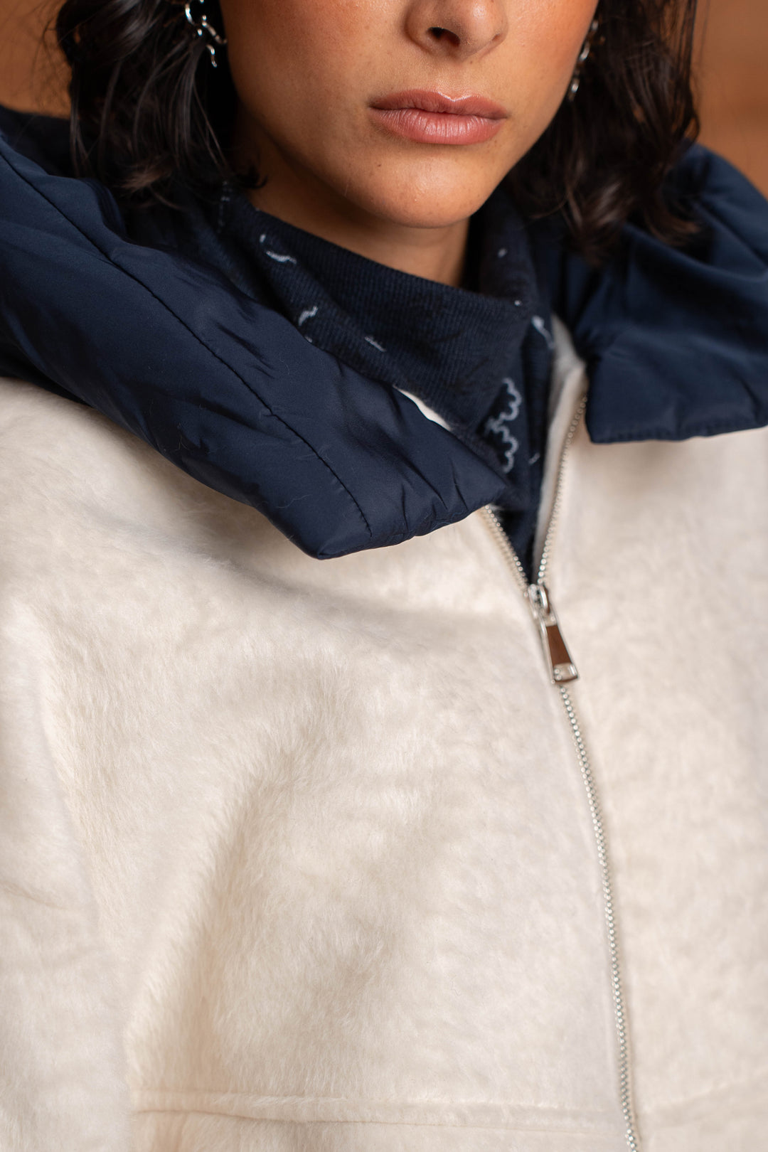 Veste effet fourrure Remy 2688-005 - Manteaux et vestes