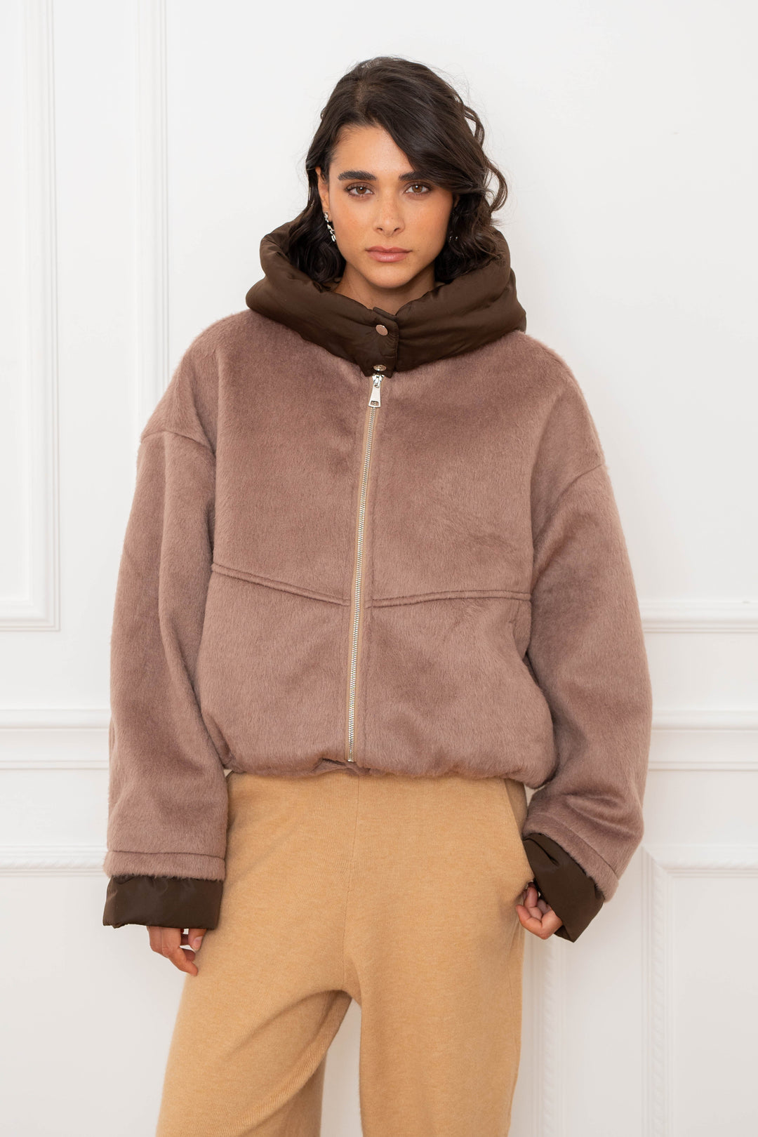 Veste effet fourrure Remy 2688-005 - Manteaux et vestes