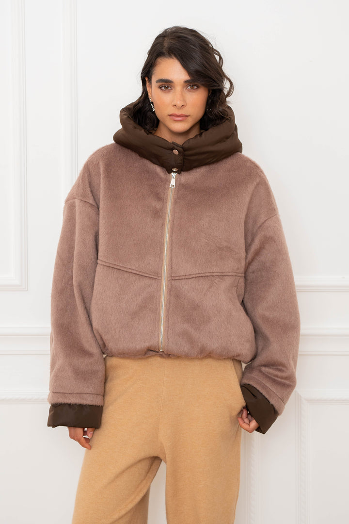 Veste effet fourrure Remy 2688-005 - Manteaux et vestes