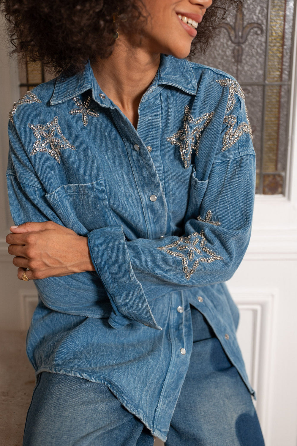 Veste en Jean Rider Star Taille Unique / Bleu vestes