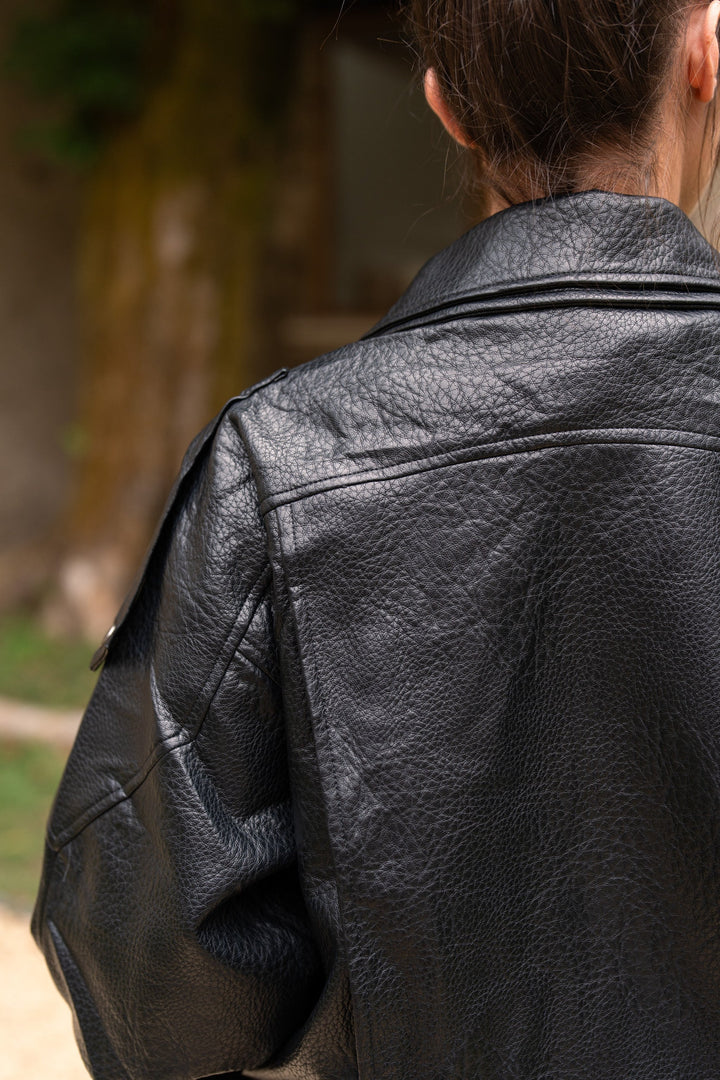 Veste en simili cuir Jessie - Manteaux et vestes