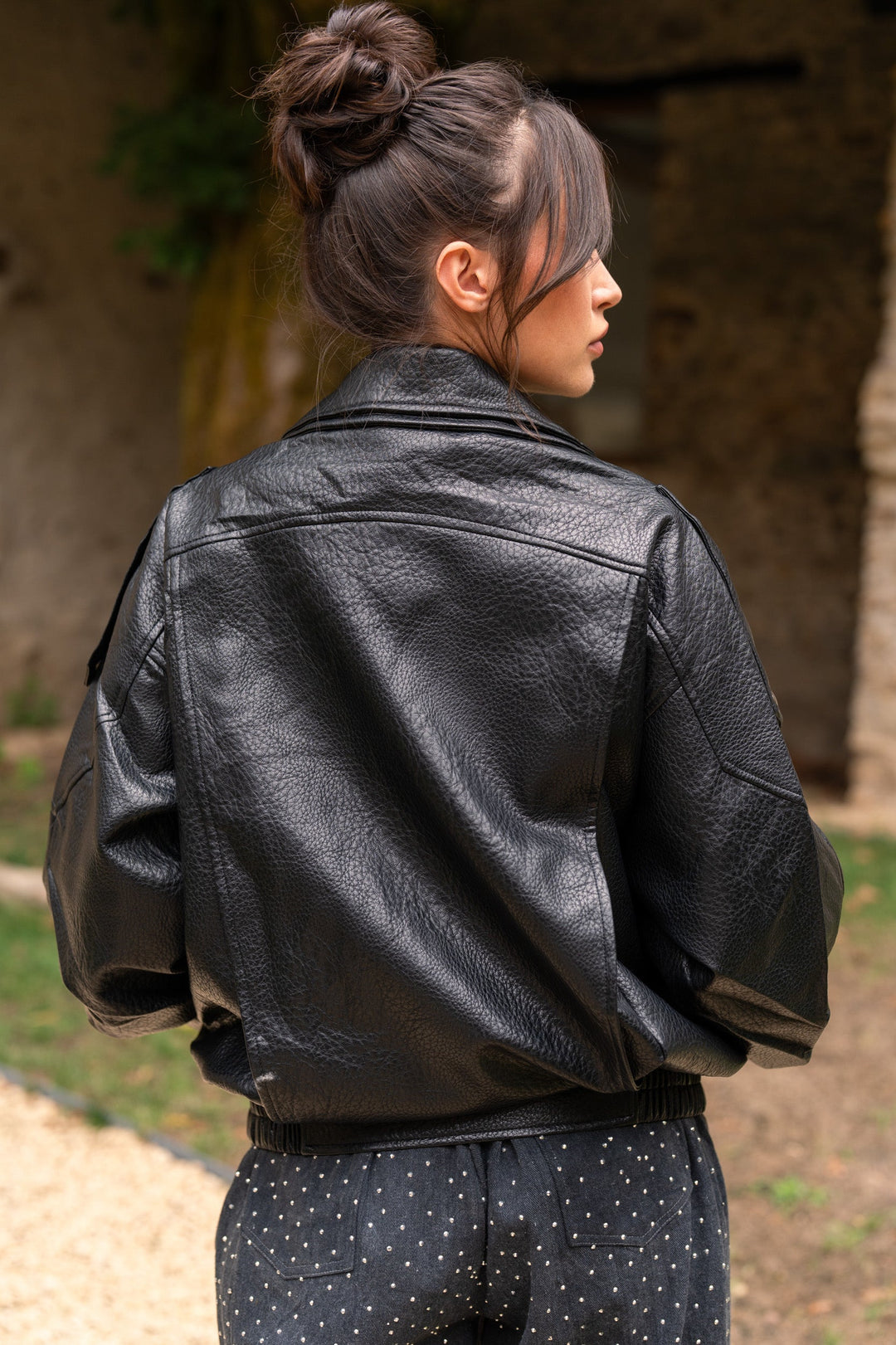 Veste en simili cuir Jessie - Manteaux et vestes