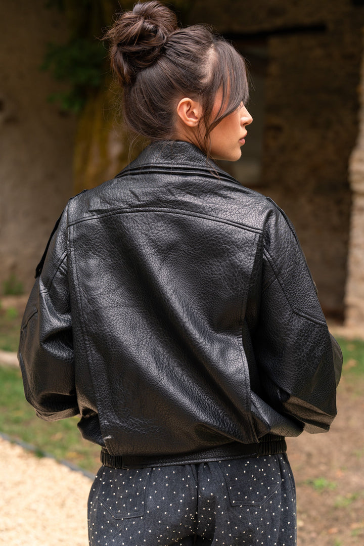 Veste en simili cuir Jessie - Manteaux et vestes