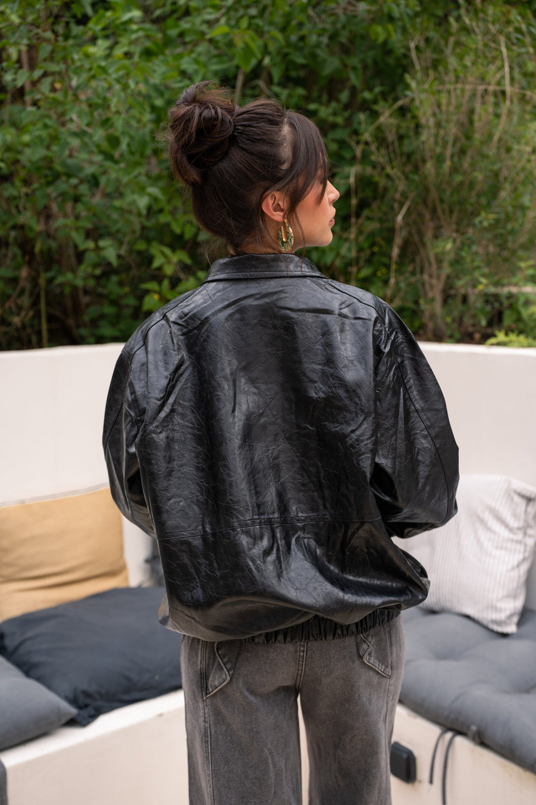 Veste en similicuir oversize Jailys Manteaux et vestes