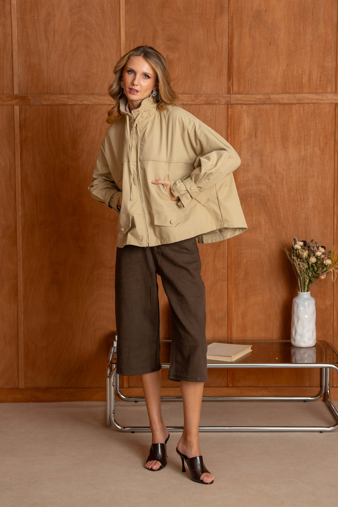 Veste oversize zippée Lana 2688-011 - GS2688-011 / Taille