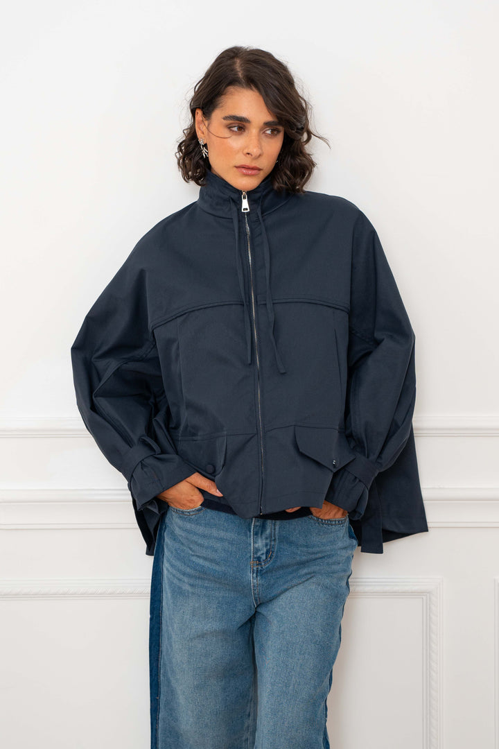 Veste oversize zippée Lana 2688-011 - GS2688-011 / Taille