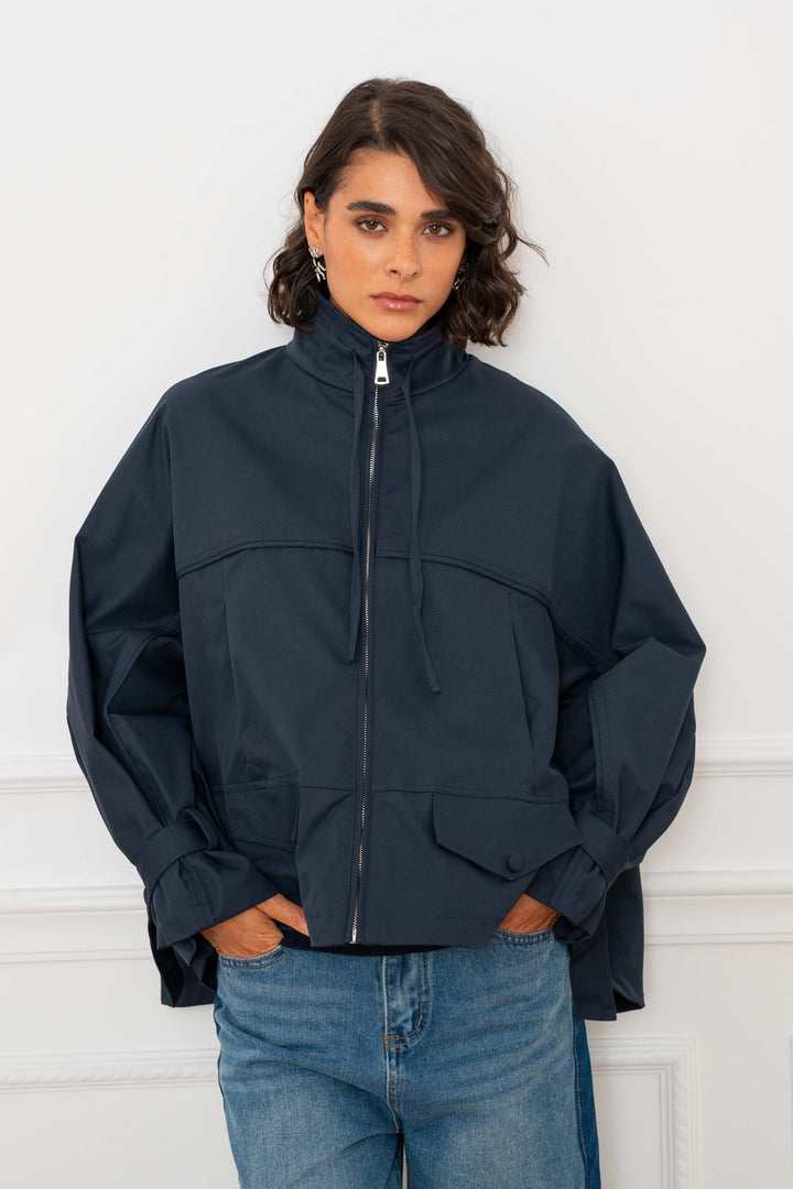 Veste oversize zippée Lana 2688-011 - GS2688-011 / Taille