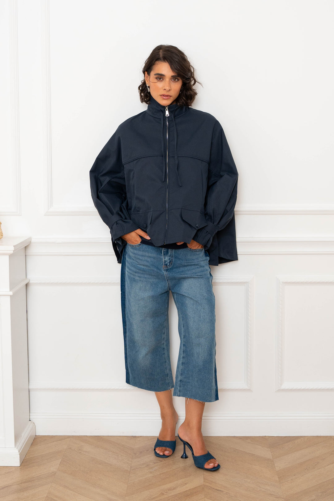 Veste oversize zippée Lana 2688-011 - GS2688-011 / Taille