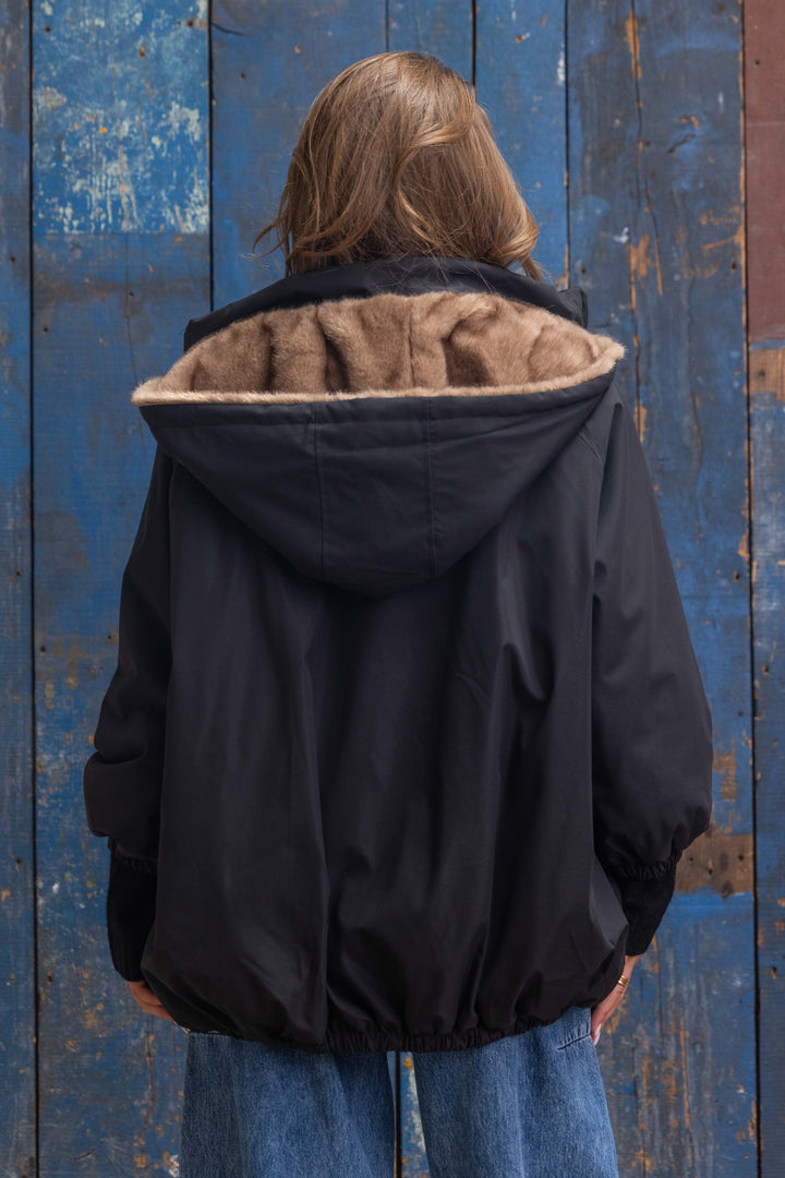 Veste réversible en fausse fourrure Alva 2688-006