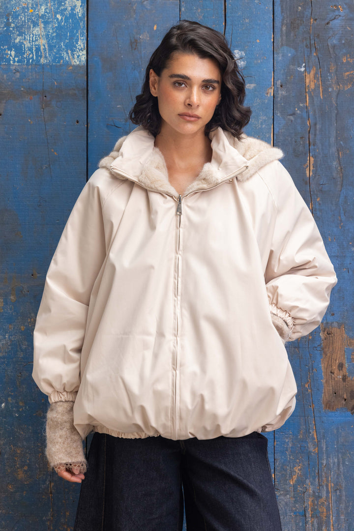 Veste réversible en fausse fourrure Alva 2688-006