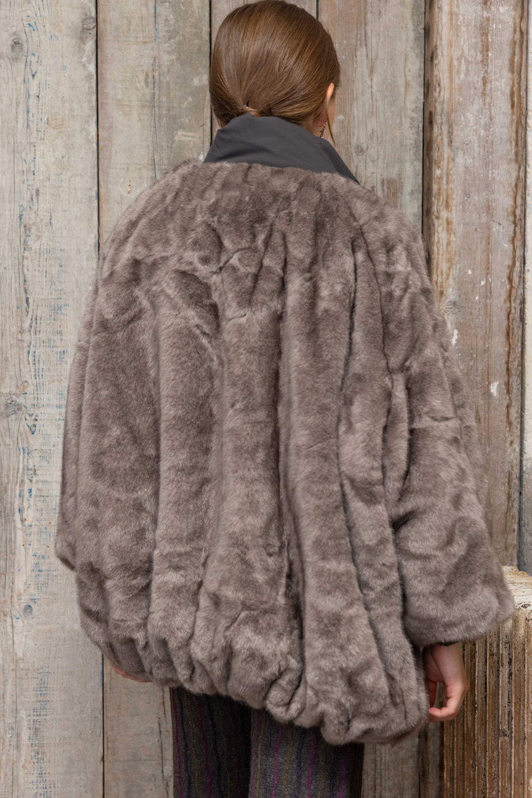 Veste réversible en fausse fourrure Alva 2688-006
