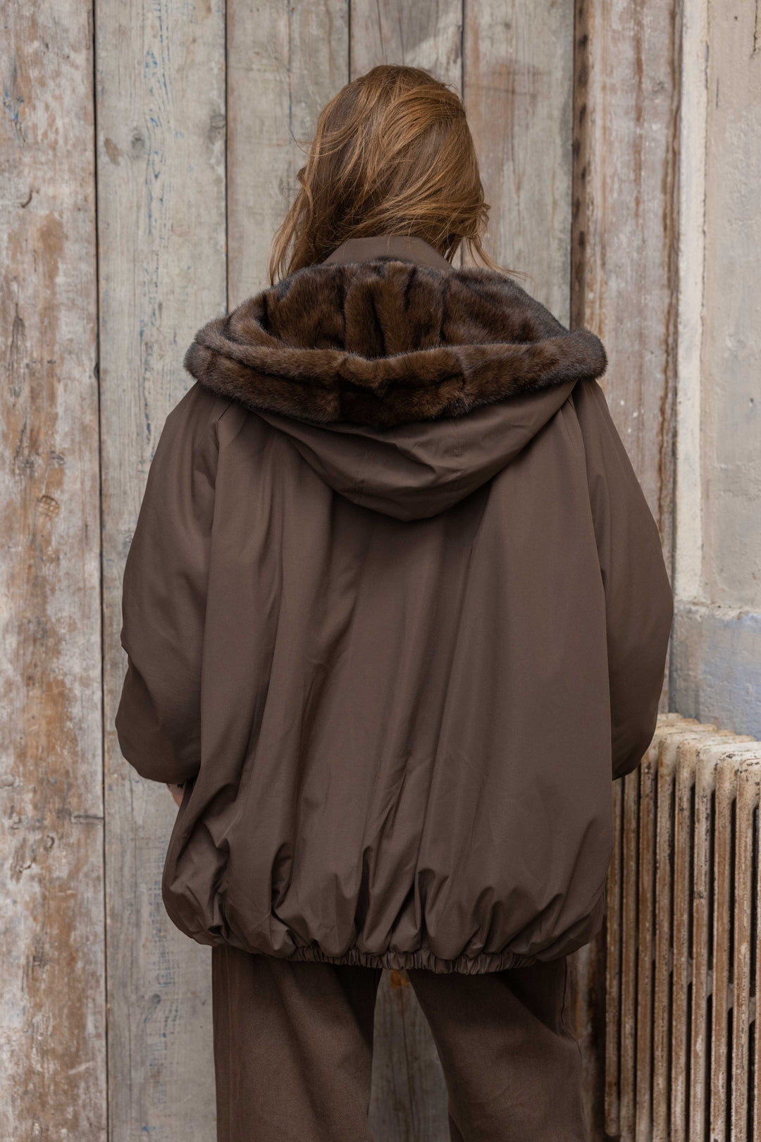 Veste réversible en fausse fourrure Alva 2688-006